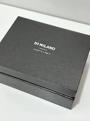 D1 Milano . Analog Quartz . Black . New2