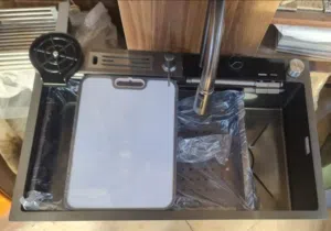 سنك مطبخ كامل جديد خليه النحل