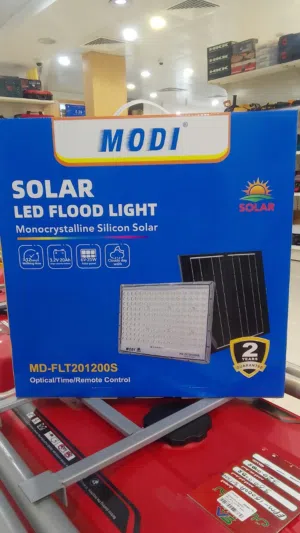Name: SOLAR LED FLOOD LIGHT Brand:Monocrystalline Silicon Solar12 Battery: 3.2V 20Ah —6V-25W Solar