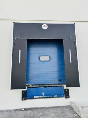 Dock levelers , rapid doors , industrial and residential sectional doors , shelters and cold doors