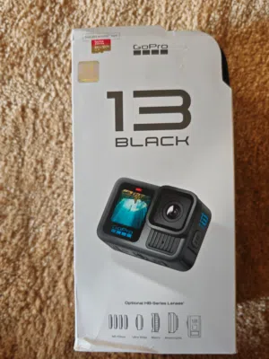 Gopro 13 essential bundle comes with micro SD 64GB And A Bag جو برو 13 هيرو