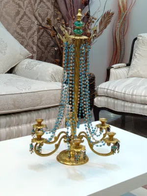 ثريا شمعدان نحاس انتيك قديم