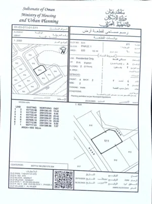Residential Land for Sale in Muscat Amerat