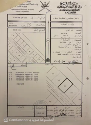 Residential Land for Sale in Al Batinah Saham