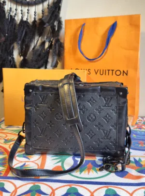 Louis Vuitton Soft Trunk Matte Black – Mirror Quality (Like New)