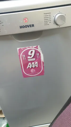 هوفر لغسيل الصحون موفرة للكهرباء و المياه و الصابون