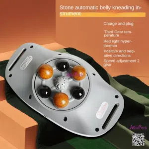 جهاز MAXTOP حارق دهون البطن ومساج متكامل بالإبر الحجرية لتخفيف التوتر وتحفيز الدورة الدموية.