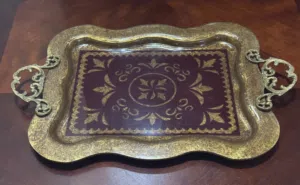 صينية تقديم كلاسيكية فاخرة – تصميم مميز