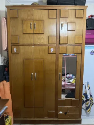 دولاب خشب كونتر متر و نص في مترين و اربعين 150*240cm