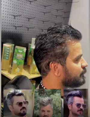شامبو صبغ شعر للرجال والنساء