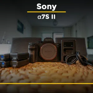Sony A7S II (A7S2) 4K Full Frame – 6000 Shutter – 4 Batteries
