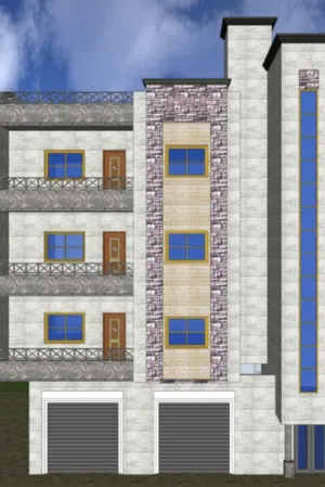 عماره 4 طوابق 8شقق كل طابق شقتين الجبهه 7 ونزال 30