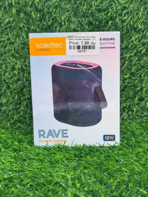 Porodo Soundtec Rave 12W Speaker in Muscat / Brand New