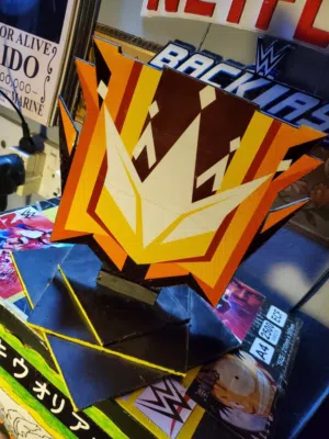 تمثال شعار ثلاثي الأبعاد (3D Logo Stand)