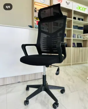 مقعد مكتبي مع سنادة راس كرسي متحرك كرسي مدير كرسي تواير office chair weel chair توصيل رمزي جدا