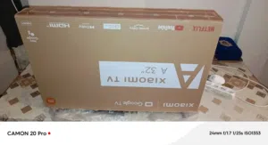 شاشة شاومي سمارت أصلية بالباكو  شاشة شاومي سمارت أصلية بالباكو بنظام جوجل تي في الغني عن التعريف ريم