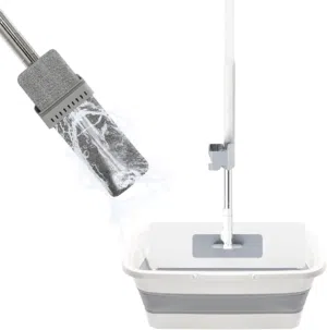 ممسحة الأرض القابلة للطي خاصية العصر العمودي