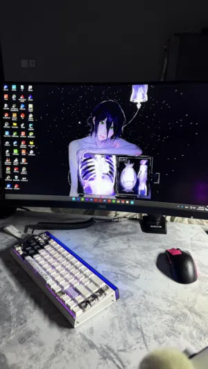 Aoc gaming monitor 280hz fullhd curved   شاشه اي او سي 280 هرتز فل اتش دي