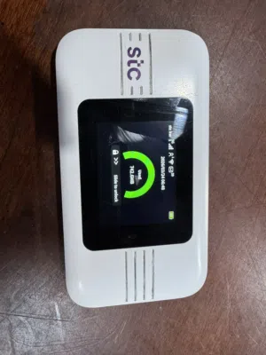 يوجد راوترات 4Gوروترات 5G مفتوحه علي كل شبكات ومفتوح علي شبكه واحده هواوي zte سويلنك وتي بلنك مستعمل