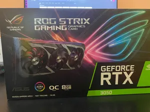 ASUS ROG Strix NVIDIA GeForce RTX 3050 OC Edition Gaming Graphics Card - PCIe 4.0, 8GB GDDR6, HDMI 2