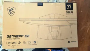 شاشة جديدة بلكارتون G2740PF E2 180Hz تدعم كل خواص البلي 5                    شاشة جديدة بلكارتون