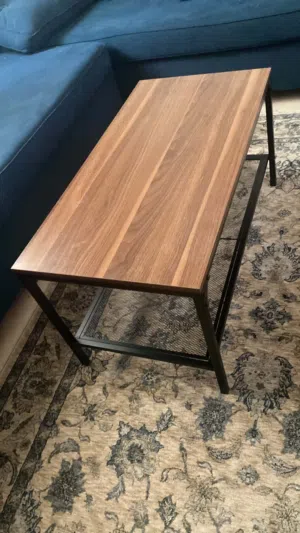 طاولة إيكيا خشب ومعدن IKEA