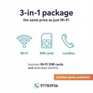 WiFi + free SIM cards with free calls free data! 3 in 1 WiFi business solutions