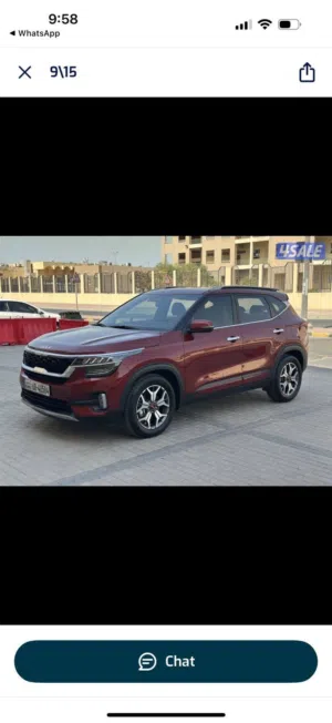كيا سلتوس موديل 2022 جميع الكماليات  استعمال سيدة