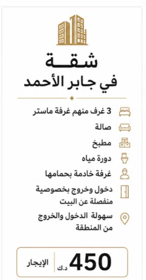 1 m2 3 Bedrooms Apartments for Rent in Kuwait City Shuwaikh port