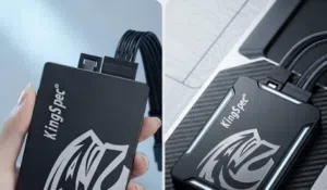 هارد ssd 4t من شركة kingspic هارد مستعمل قليل النظافه قويه