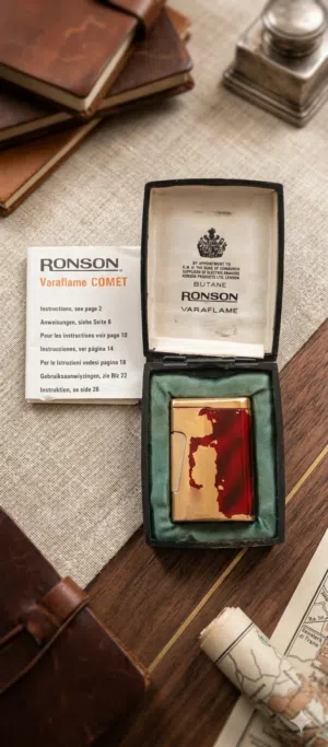 قطعة من الزمن.. ولاعة Ronson Varaflame COMET الأصلية