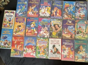 VHS Disney Tapes