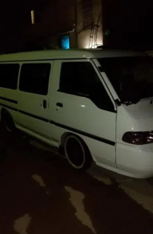 باص H100 موديل 1994 محول 2003بحاله الوكاله