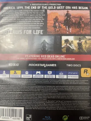 بيع سي دي Red Dead Redemption 2 جديد