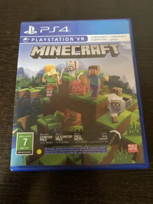 ماين كرافت ps4 شبه جديدة