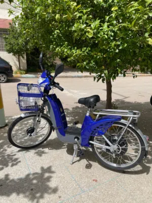 دراجة هوائية وكهربائية