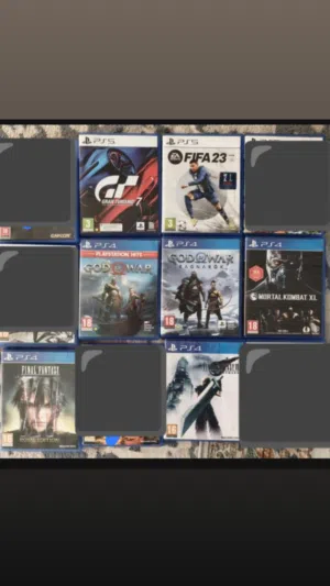7 ألعاب PS5 للبيع أو التبادل