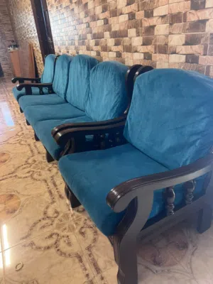 طقم مورس سبع مقاعد تفصيل خشب زان كامل