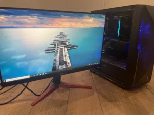للبيع كمبيوتر pc + شاشه