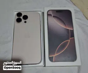 للبيع ايفون 16 برو ماكس وارد الكويت عليه ضريبه