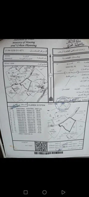 ارض زراعيه صحم /مخيليف