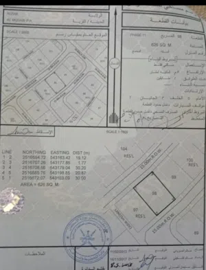 أرض سكنية ،بدون ملاحظة،مربع 11 المضيبي