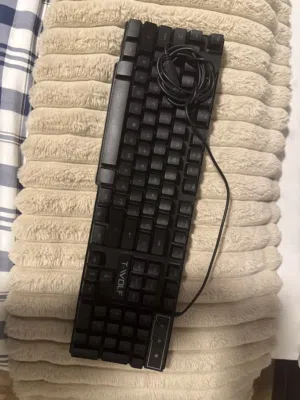 Keyboard that lights up