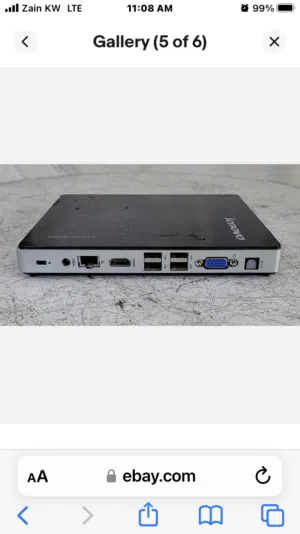 for sale lenovo tiny core i3 therd generation -  ram 4gb - hd 500gb