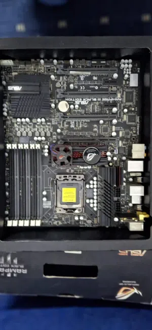 rampage III black edition i am using it for only two months mostly like new