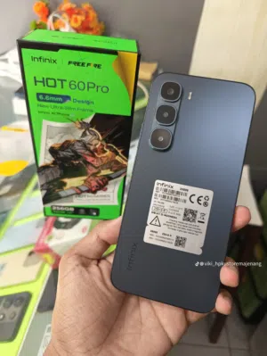 infinxe hot 60 pro ذاكرة 256 بطارية 99 الجهاز حالته ممتازة