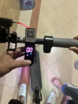 سكوتر كهربائي للبيع بحالة ممتازة