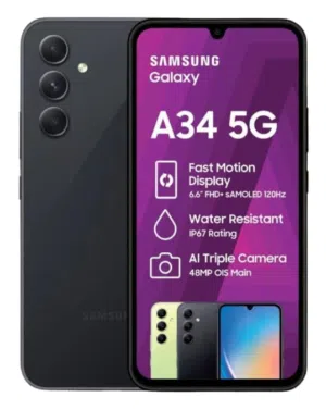الجهاز للبيع السعر حرق من الاخر 256 جيجا samsung a34 5g