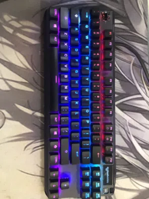 Stealseries apex 7tkl mechanical switches red linear