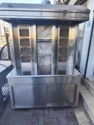 ماكينا شاورما دبل 4 شعلات